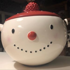 New! Cute Snowman Teapot
